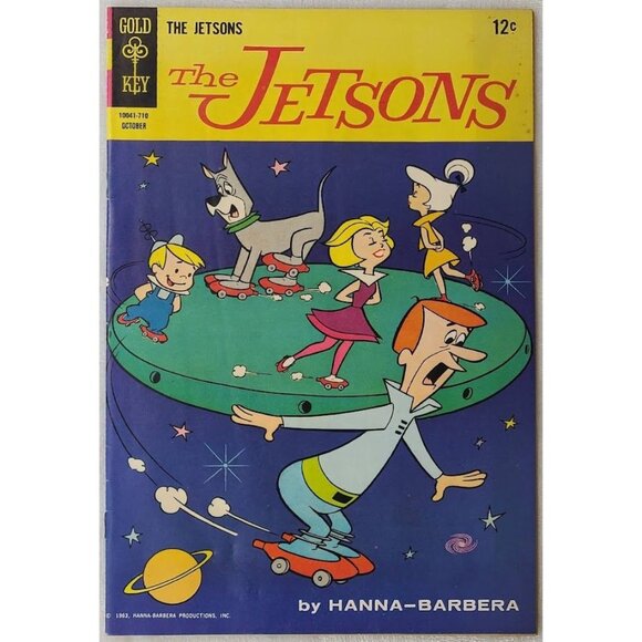 Jetsons 24 Gold Key Comics 1967 7.0 FN/VF Hanna-Barbera TV Classic - Picture 1 of 16